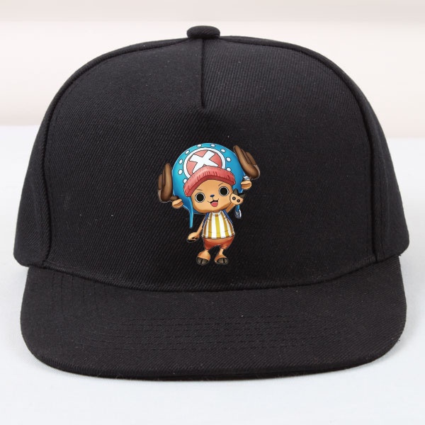 Jual topi snapback cotton premium desain one piece tony tony chopper ...