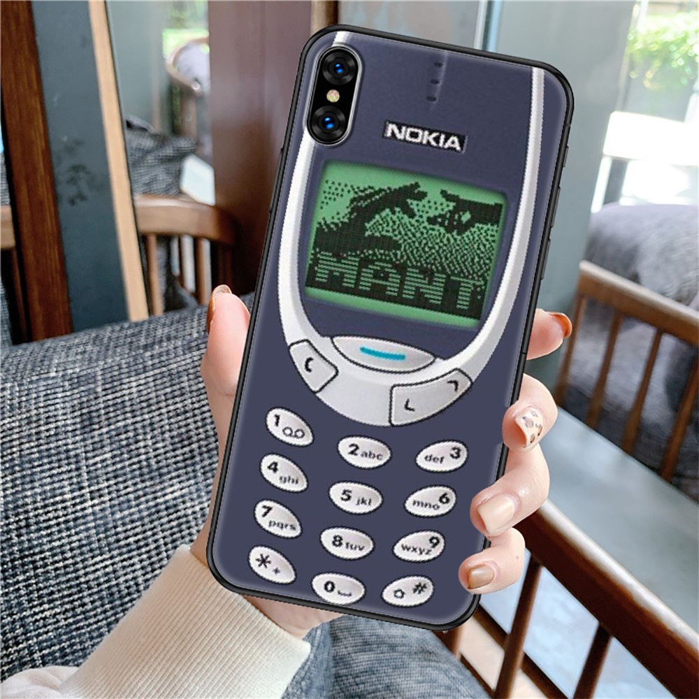 Case Nokia Softcase Bahan Tpu Silikon For Iphone 6S X XS XR Plus  Cover Casing Nokia