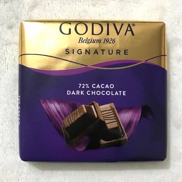 Jual GODIVA Belgium 1926 Signature Chocolate 72 DARK CHOCOLATE Coklat