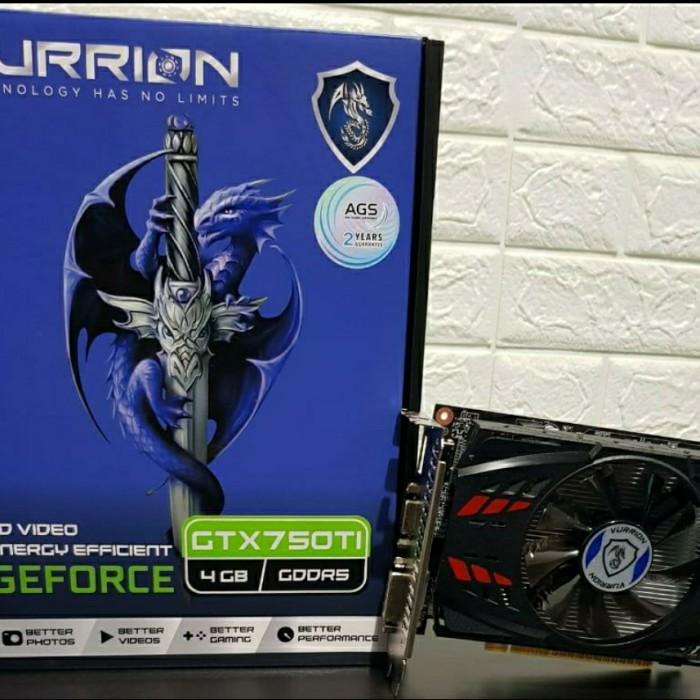 Jual Vga Vurrion Gtx 750 Ti 4gb Ddr5 128bit Gaming Shopee Indonesia 