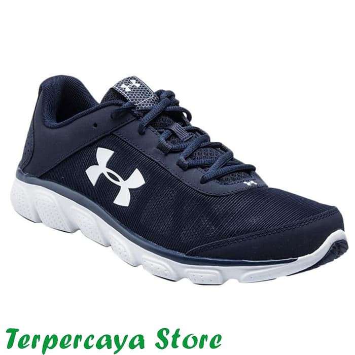 Jual Under Armour Men Running Micro G Assert 7 Shoes 3020673 400 Shopee Indonesia