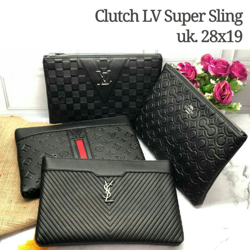 Clutch LV Louis Vuitton 1187-2, Handbag LV Pria