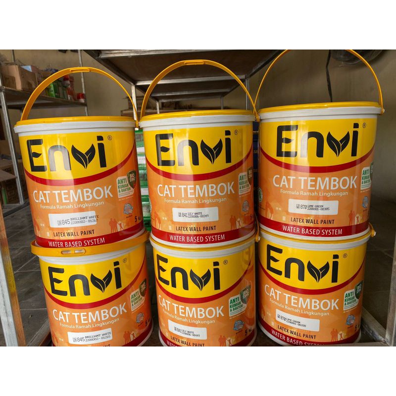 Jual Cat Tembok Envi Shopee Indonesia