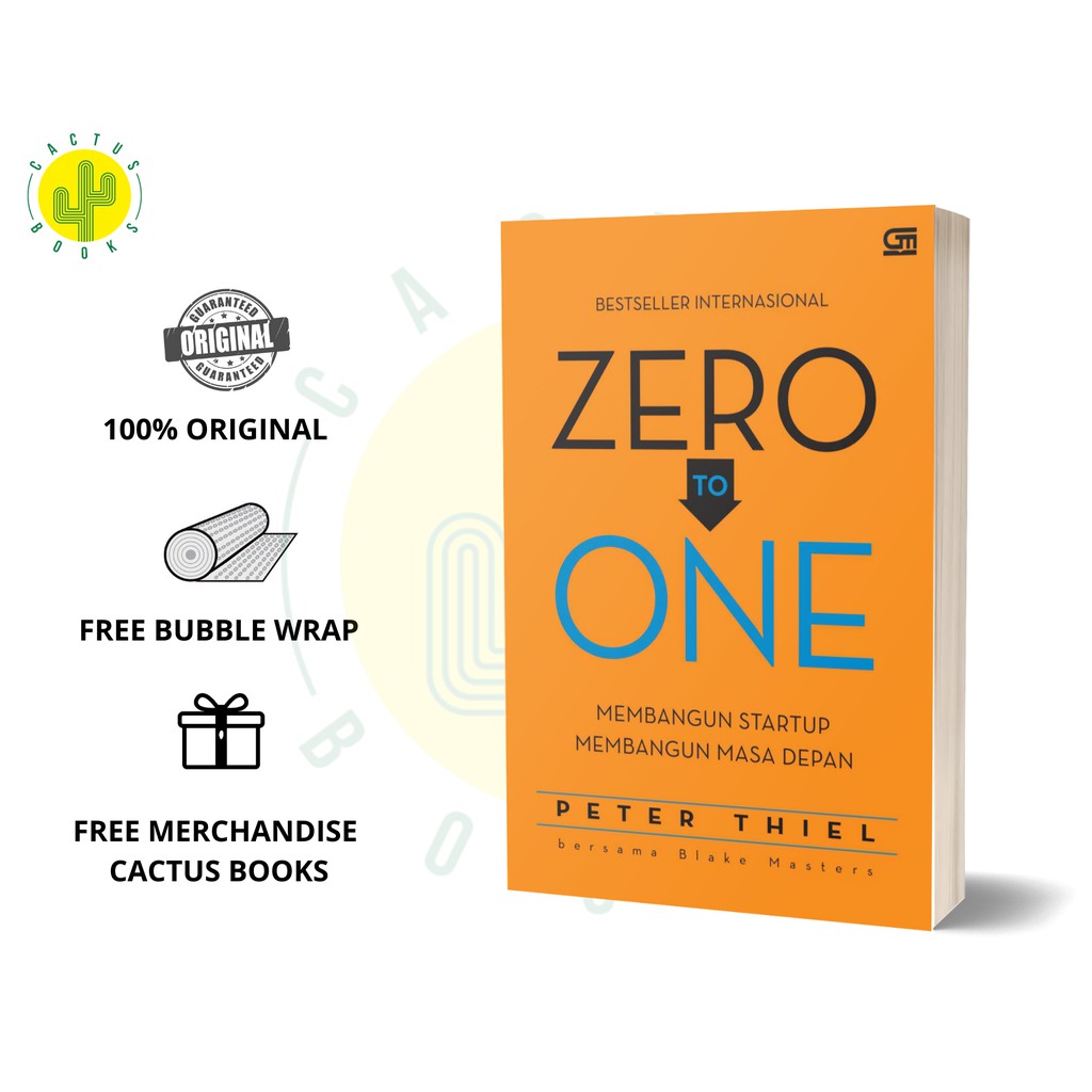 Jual ZERO TO ONE - Peter Thiel | Shopee Indonesia
