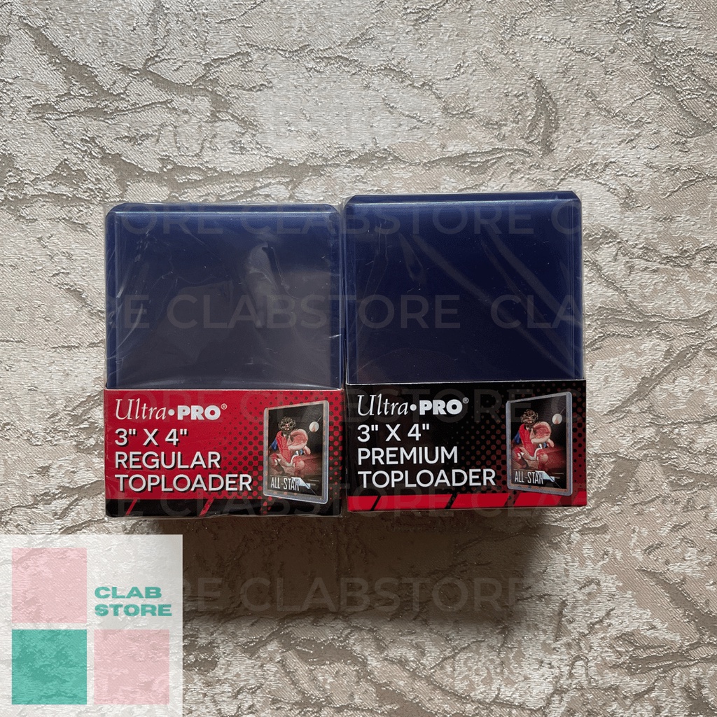 Jual Ultra Pro Regular Premium Toploader 3"x4" 1 pack isi 25 pcs