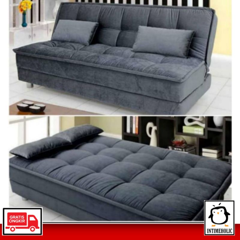 Jual FREE ONGKIR !! SOFA BED RECLINING BONUS 2 BANTAL | Shopee Indonesia