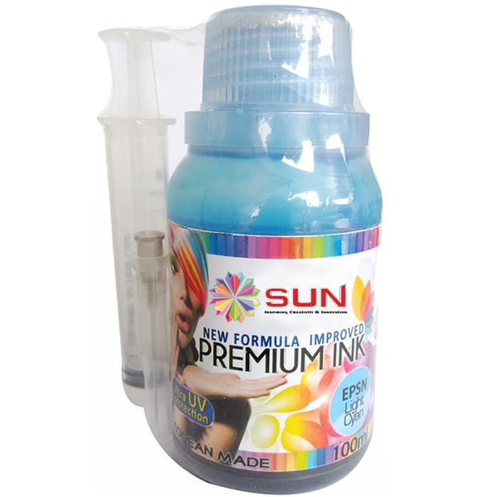 Jual Tinta Sun Premium Ink Nfi 100 Ml Light Cyan Epson Shopee Indonesia 3751