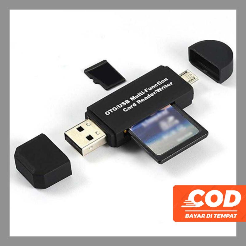 Jual LOGIMARKET. 2in 1 OTG card reader SD/TF card mkcro usb2. 0 ...