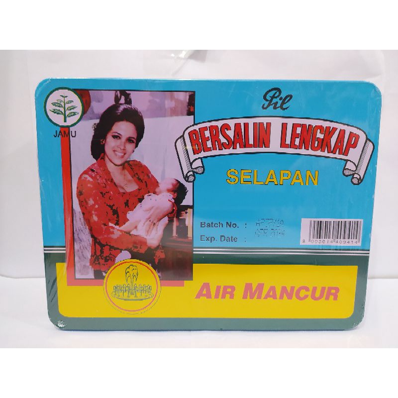 Jual Jamu Pil Bersalin Lengkap Selapan 40 Hari Air Mancur Shopee