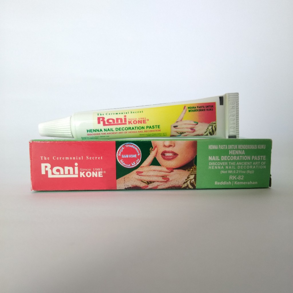 Jual HENNA RANI KONE / PACAR KUKU RANI | Shopee Indonesia