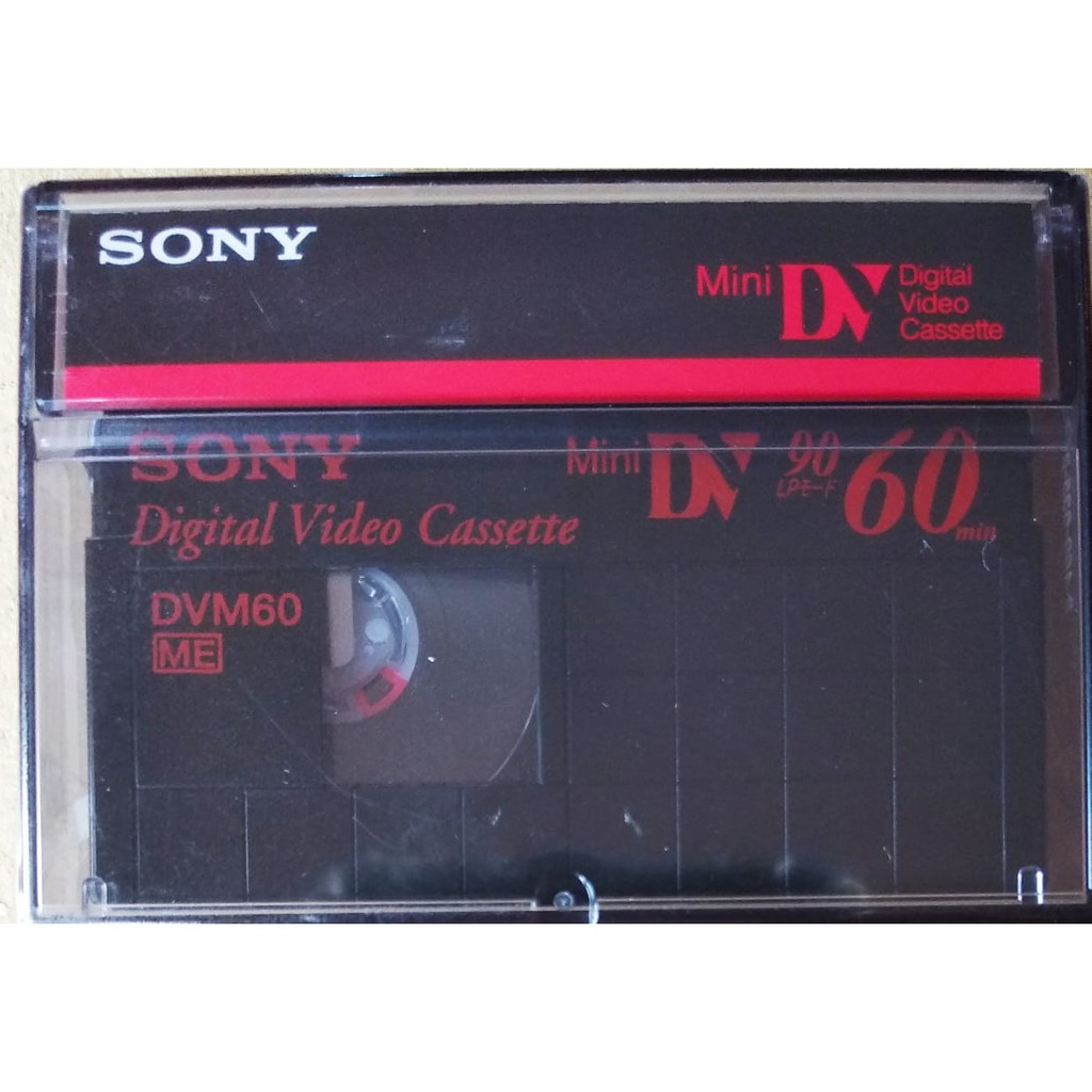 8mm Video Cassette Player Sony DVM-60PR 60 Minutes Premium Mini DV