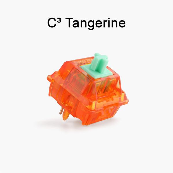 Jual C3 EQUALZ TANGERINE 62g 67g Mechanical switch (Linear 5 PIN