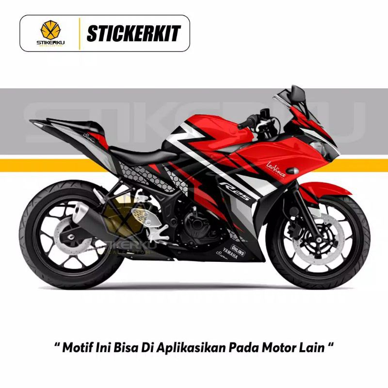 Jual decal R25 full body /decal R25 full body/ Sticker R25 full body ...