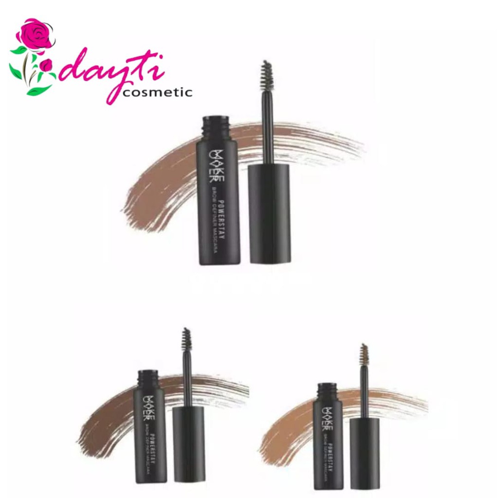 Jual Make Over Powerstay Brow Definer Mascara | Shopee Indonesia