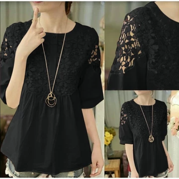 Fwg Blouse Bronita Atasan Blouse Korea Style Baju Wanita Model Baru Blouse