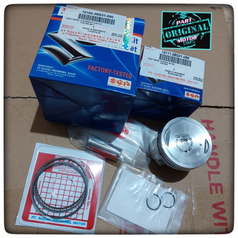 Jual Piston Seher Kit OS 050 shogun 125 SP FL RR robot AXELO 125 ...