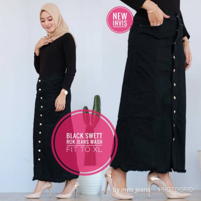 Jual Rok Jeans | Shopee Indonesia