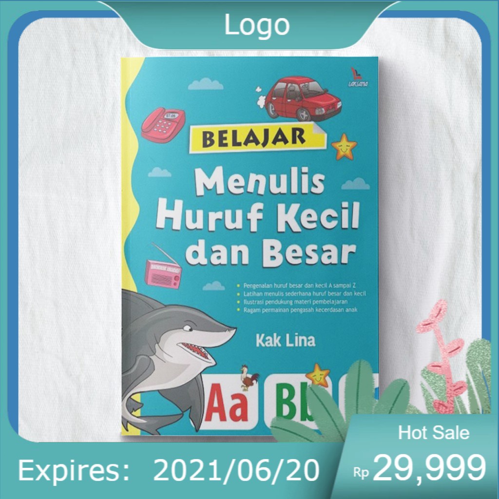 Jual Buku Belajar Menulis Huruf Kecil Dan Besar | Shopee Indonesia