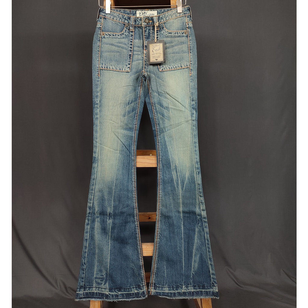 Victorine Denim Bleu Foncé - Jean Wide Iconique - Paris