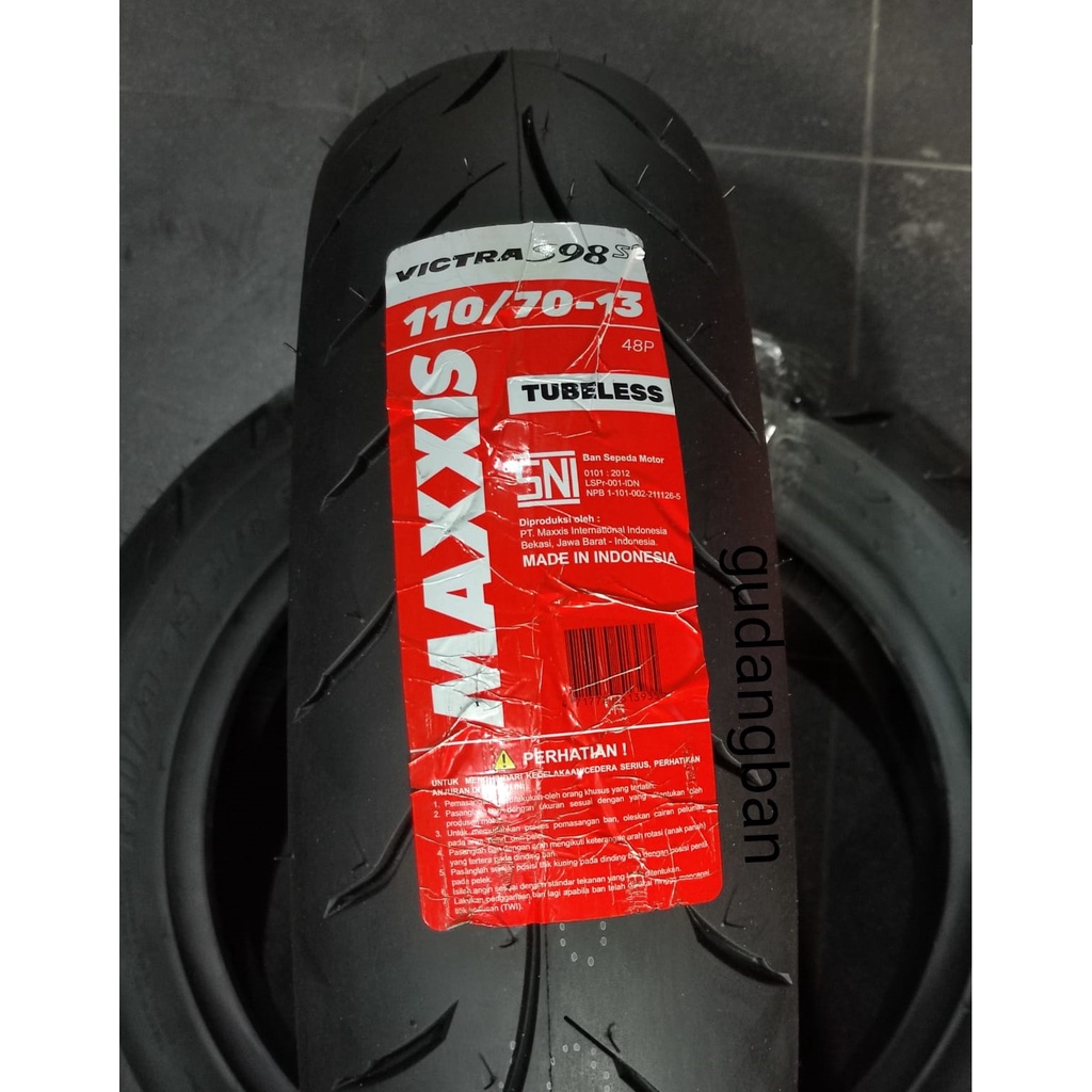 Jual Maxxis Victra Tubeless Baru Ban Luar Depan Nmax Ma