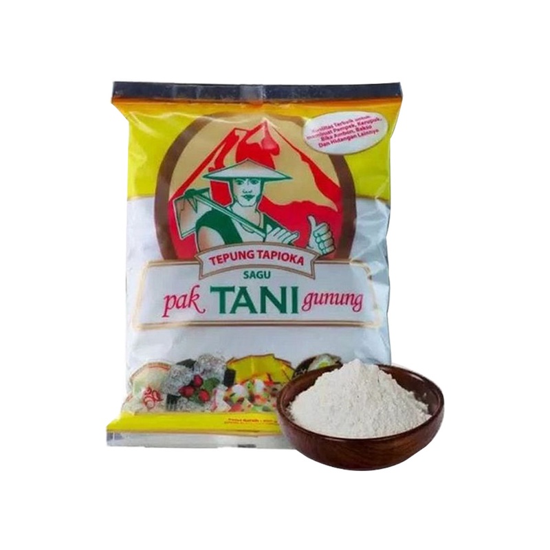 Jual Tepung Tapioka Cap Tani Gunung - 500 gram | Shopee Indonesia