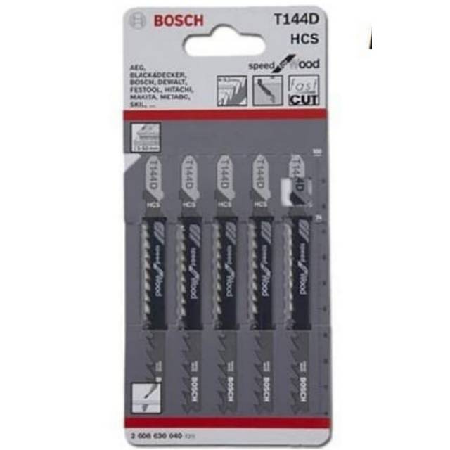 Jual Bosch mata jigsaw T144D Triplek kayu wood jig saw blade gergaji