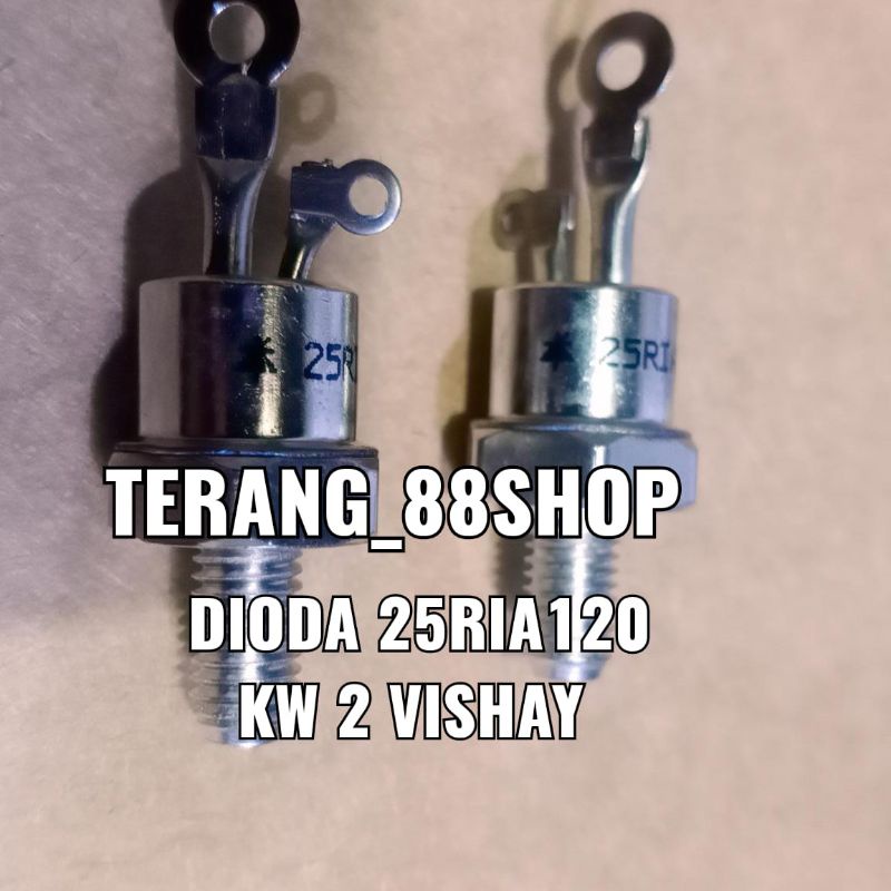 Jual DIODA 25RIA 120 VISHAY STUD RECTIFIER DIODA BAUT 25A - PANAH ATAS ...