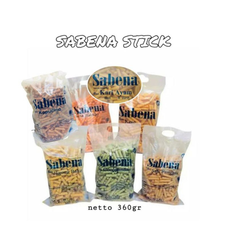 Jual Stik snak Sabena jumbo 360 gr rasa jagung keju balado sapi ...