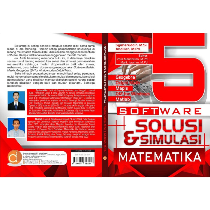 Jual Buku 5 Software Solusi & Simulasi Matematika: Geogebra, Delphi ...
