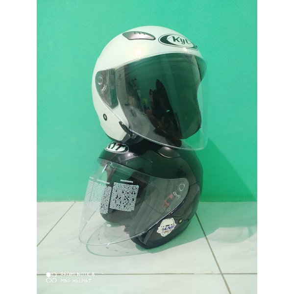 Jual visor venom clear original PNP KYT djmaru djmaxi galaxi slide open