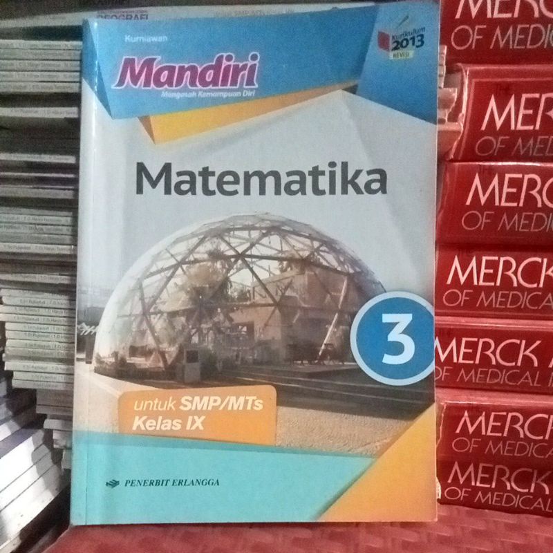 Jual Buku Mandiri Matematika Untuk SMP Kelas 9 Penerbit Erlangga Edisi ...