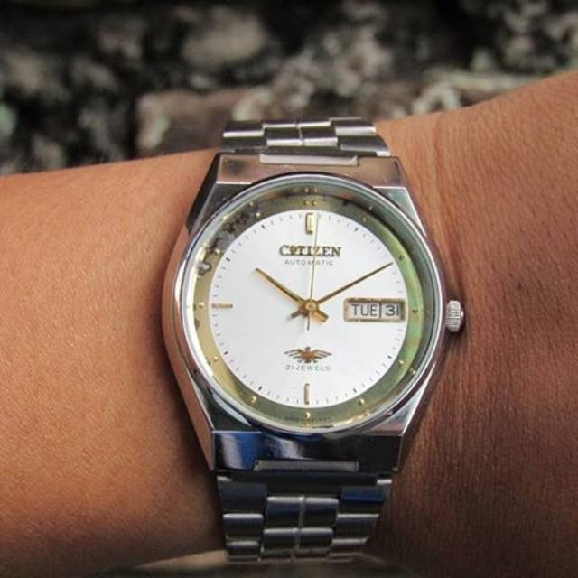 Jam tangan citizen 2025 automatic 21 jewels