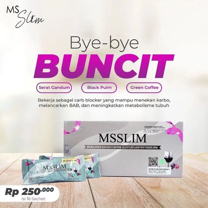 Jual Ms Slim (Fiber Drink) | Shopee Indonesia