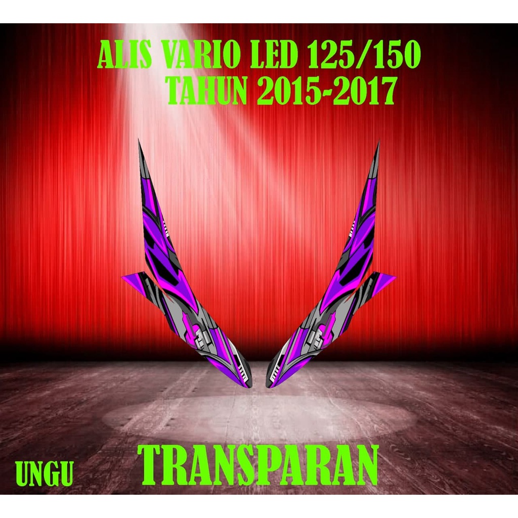 Jual stiker cutting alis vario new transparan | Shopee Indonesia