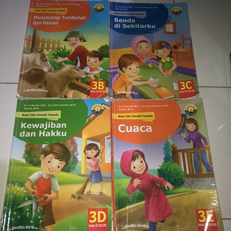 Jual BUKU TEMATIK TERPADU YUDHISTIRA KELAS 3, Kurikulum 2013 edisi ...