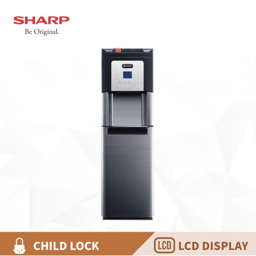 Jual Sharp Water Dispenser Bottom Loading SWD78EHLSL Shopee Indonesia