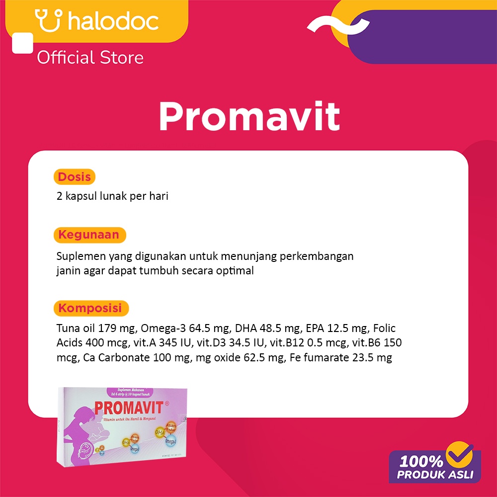 Jual Promavit 10 Kapsul | Shopee Indonesia