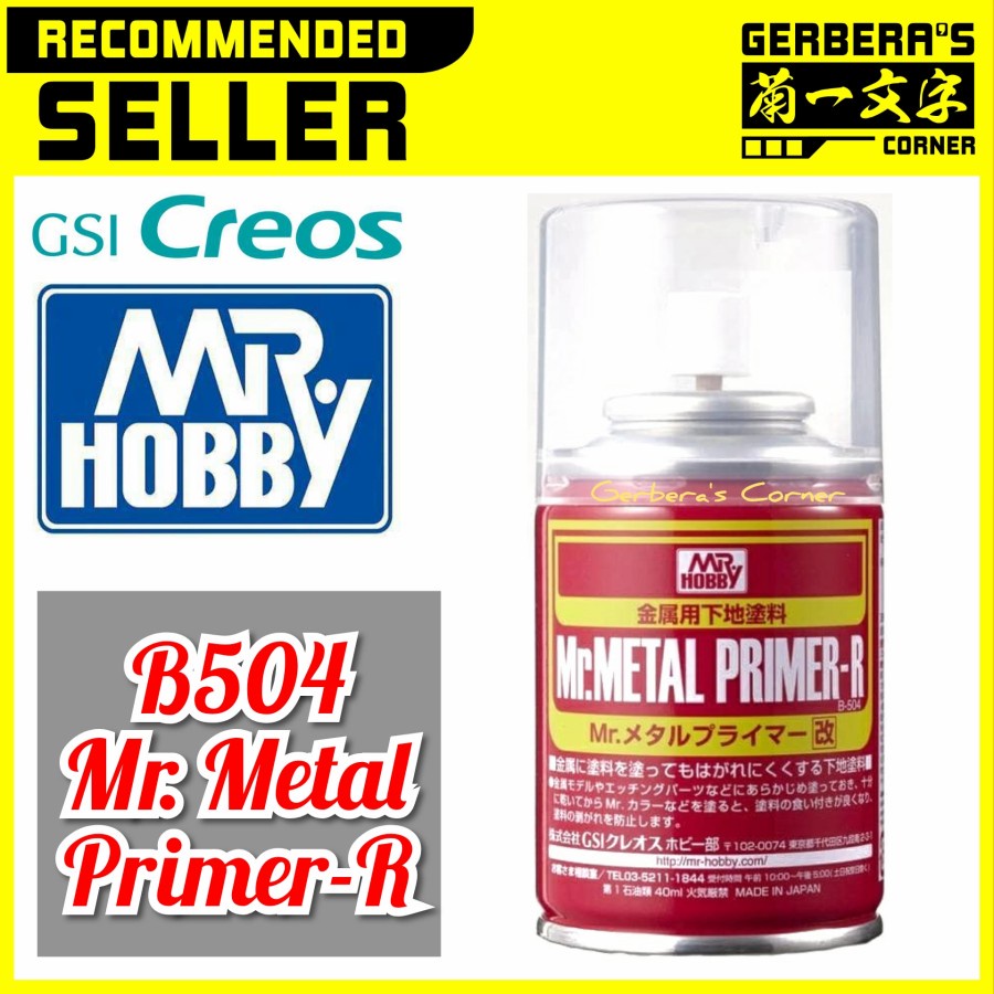 Jual Mr Color Spray B504 Mr Metal Primer R - Mr. Hobby - Lacquer Paint ...