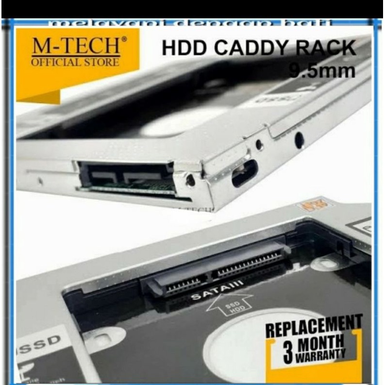Jual Casing HDD Caddy 9.5 mm / Casing HDD Caddy 9.5 mm | Shopee Indonesia