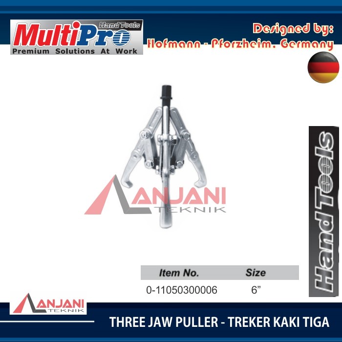 Jual MULTIPRO TREKER BEARING KAKI TIGA 6 INCH THREE 3 JAW PULLER 6INCH ...