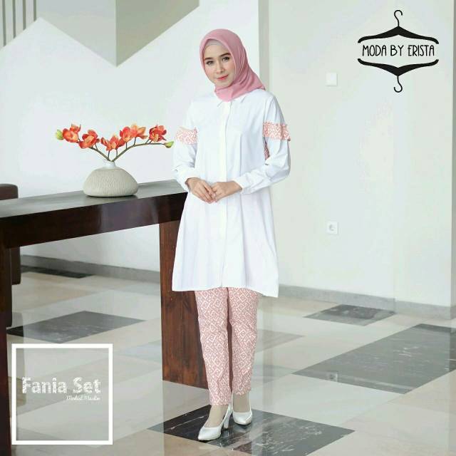 Jual Fania set by moda erista | Shopee Indonesia