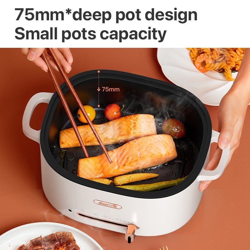 Jual Deerma DG20 Multifungsi Pot Electric Rice Cooker Pan 2L Steam ...