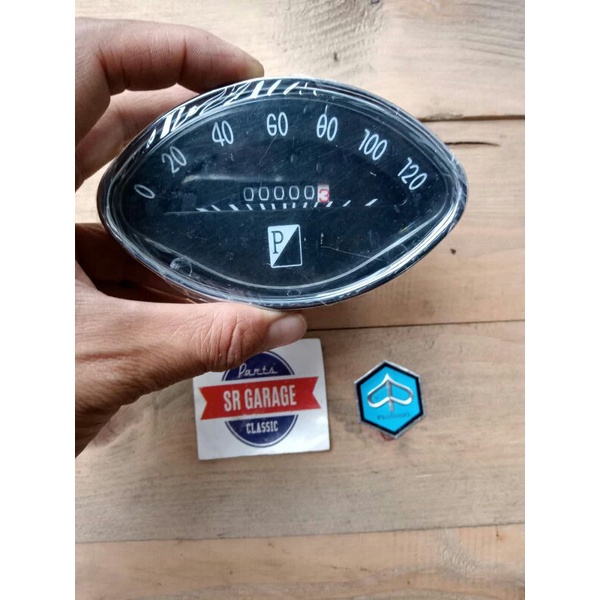 Jual Spidometer Speedometer Spido Speedo Vespa Super Sprint Vbb Layar Hitam Shopee Indonesia