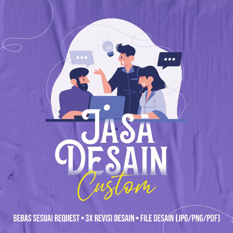 Jual Desain Custom Sesuai Request 2x Revisi | Shopee Indonesia