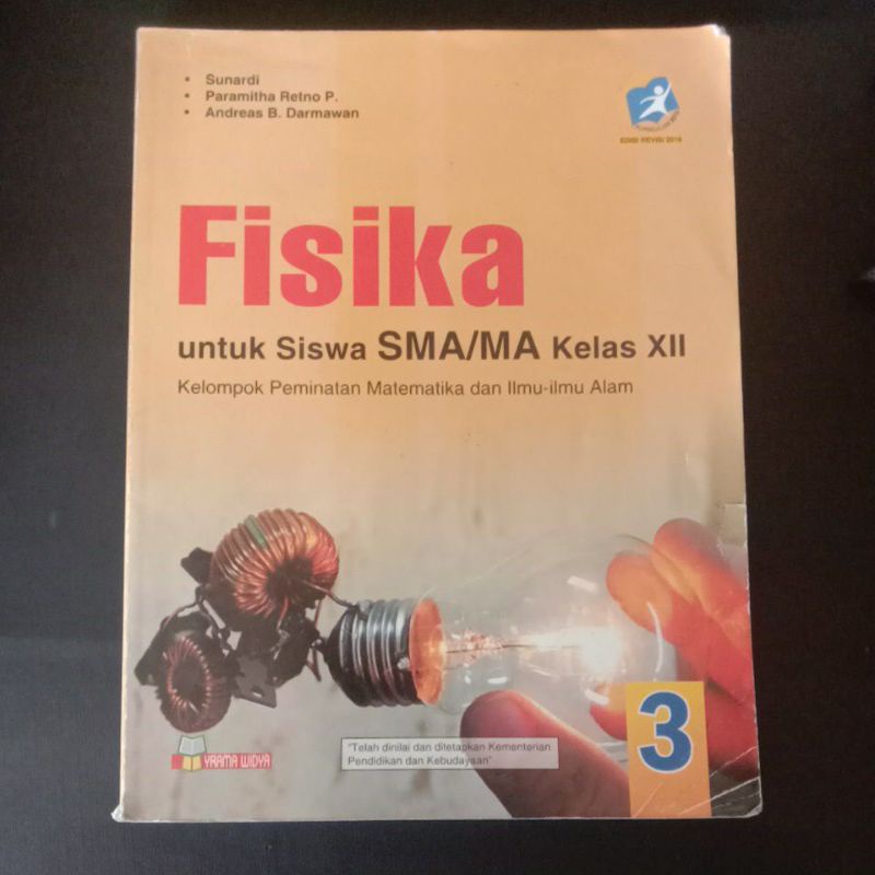 Jual Buku Pelajaran Fisika Untuk Kelas XII SMA - SUNARDI | Shopee Indonesia