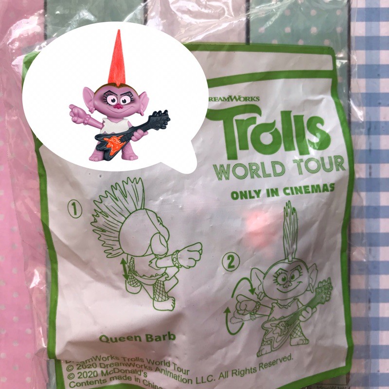 Jual GAME ANAK SPIDERMEN Mainan Happy Meal McD Toys Trolls