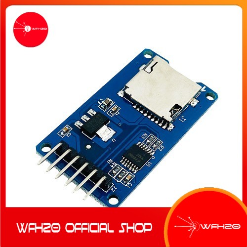 Jual Micro SD Card Reader Modul Pembaca Kartu MicroSD Arduino | Shopee ...