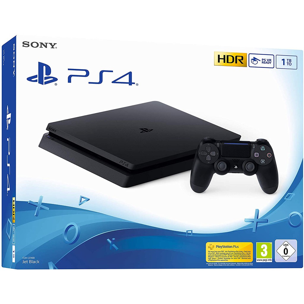 新品未開封】SONY PlayStation4 JET BLACK 1TB（PlayStation4