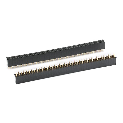 Jual 2X40 Pin p 80P 2.54mm Double Row Female Straight Pin Header 2x40p ...