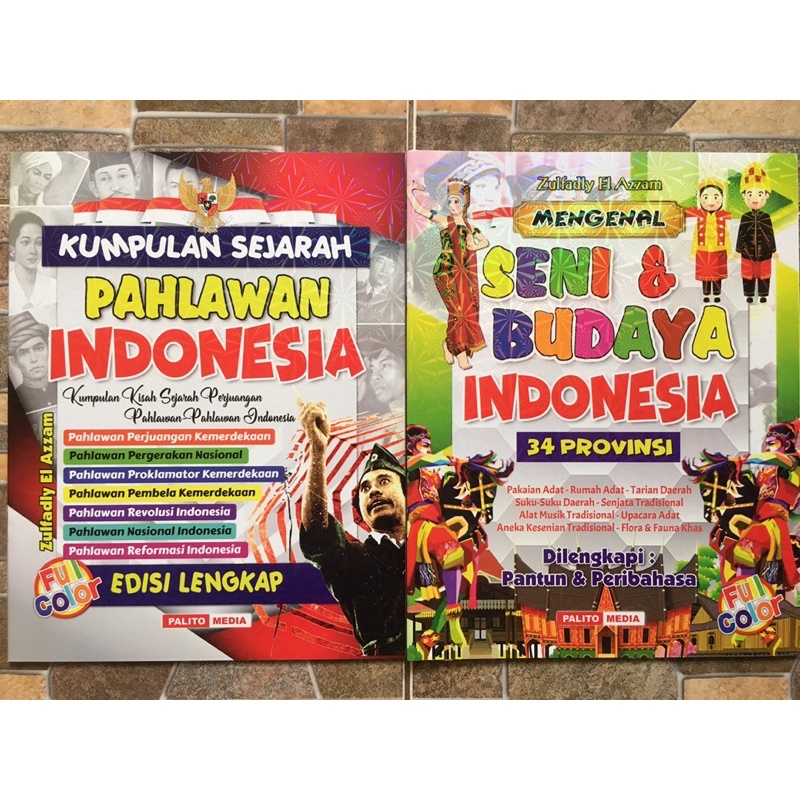 Jual Buku Kumpulan Sejarah Pahlawan Indonesia Mengenal Seni Budaya